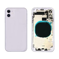 iPhone 11 Back Housing Frame (Small Components/Buttons NOT Installed)  Purple