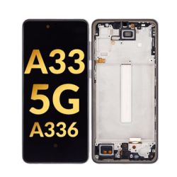 Galaxy A33 5G (A336) LCD Assembly w/Frame 