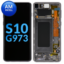 Galaxy S10 (G973) LCD Assembly w/Frame (INCELL) 