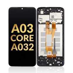Galaxy A03 Core (A032) LCD Assembly w/ Frame