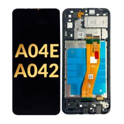 Galaxy A04E (A042) LCD Assembly w/ Frame