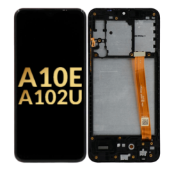 Galaxy A10E (A102) LCD Assembly w/Frame 