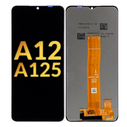 Galaxy A12 (A125) LCD Assembly N/Frame