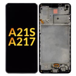 Galaxy A21s (A217) LCD Assembly w/Frame 