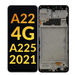 Galaxy A22 4G (A225) OLED Assembly w/Frame 