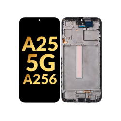 Galaxy A25 5G (A256) LCD Assembly w/Frame 