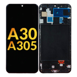 Galaxy A30 (A305) OLED Assembly w/Frame 