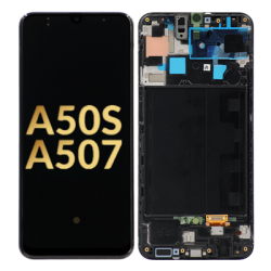 Galaxy A50s (A507) OLED Assembly w/Frame 