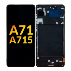 Galaxy A71 4G (A715) OLED Assembly w/Frame 