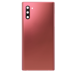 Galaxy Note 10 Back Glass with Camera Lens & Adhesive (AURA PINK)