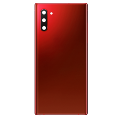 Galaxy Note 10 Back Glass with Camera Lens & Adhesive (AURO RED)