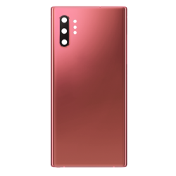 Galaxy Note 10 Plus Back Glass with Camera Lens & Adhesive (AURA PINK)