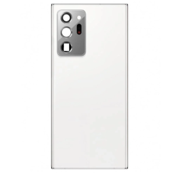 Galaxy Note 20 Ultra Back Glass with Camera Lens & Adhesive (MYSTIC WHITE)