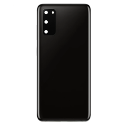 Galaxy S20 Back Glass with Camera Lens & Adhesive (COSMIC BLACK)