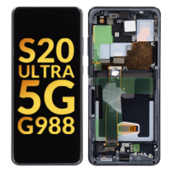 Galaxy S20 Ultra (G988) Screen Assembly w/Frame OEM