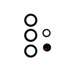 Galaxy S21 Ultra Back Camera Lens wAdhesive Replacement Glass Only