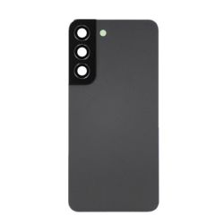 Galaxy S22 Back Glass with Camera Lens & Adhesive (PHANTOM BLACK)