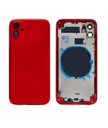 iPhone 11 Back Housing Frame (Small Components/Buttons NOT Installed)  Red