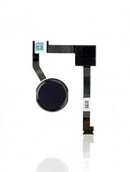 Home Button Connector with Flex Cable Ribbon for iPad Mini 4 - Black
