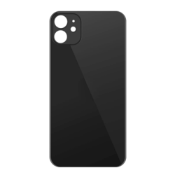 iPhone 11 Bigger Camera Hole Back Glass Black