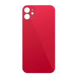 iPhone 11 Bigger Camera Hole Back Glass Red