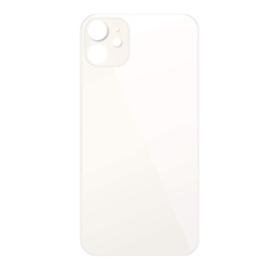 iPhone 11 Bigger Camera Hole Back Glass White