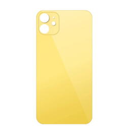 iPhone 11 Bigger Camera Hole Back Glass Yellow