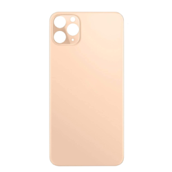 iPhone 11 Pro Max Bigger Camera Hole Back Glass Gold