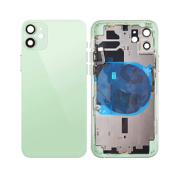 iPhone 12 Back Housing Frame w/Small Components Pre-Installed Green