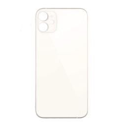iPhone 12 Bigger Camera Hole Back Glass White