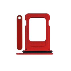 iPhone 12 Mini Single Sim Card Tray RED
