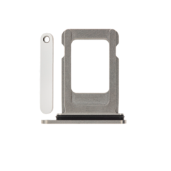 iPhone 13 Pro Max / 13 Pro / 12 Pro Max / 12 Pro Single Sim Card Tray (SILVER)