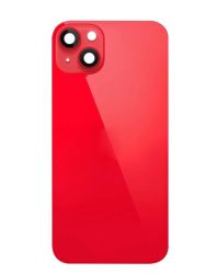 iPhone 14 Plus Back Glass With Steel Plate Bigger Camera Hole - RED