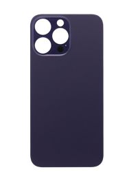 iPhone 14 Pro Max Bigger Camera Hole Back Glass with 3M adhesive Purple