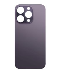 iPhone 14 Pro Bigger Camera Hole Back Glass with 3M adhesive Purple