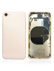 iPhone 8 Back Housing Frame w/Small Components Pre-Installed Gold