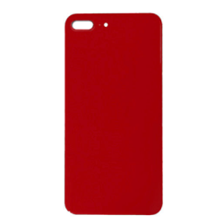 iPhone 8 Plus Bigger Camera Hole Back Glass Red
