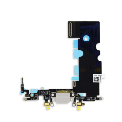 iPhone SE (2020) / 8 Charging Port Flex Cable White