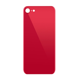 iPhone 8 Bigger Camera Hole Back Glass Red