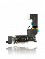 iPhone 5SE Charging Port with Flex Cable and Mic Black