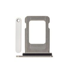iPhone X Sim Card Tray Replacement Part - SILVER