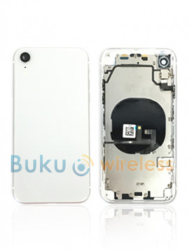 iPhone XR Back Housing Frame w/Small Components Pre-Installed White