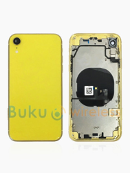 iPhone XR Back Housing Frame w/Small Components Pre-Installed Yellow