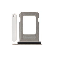 iPhone XR Single Sim Card Tray Silver