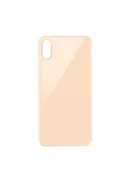 iPhone XS Bigger Camera Hole Back Glass Gold