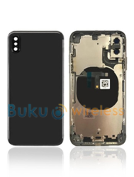 iPhone XS Back Housing Frame w/Small Components Pre-Installed Space Gray 