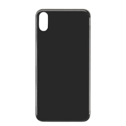 iPhone XS Max Bigger Camera Hole Back Glass Black
