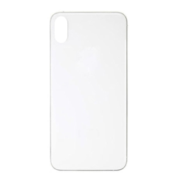 iPhone XS Max Bigger Camera Hole Back Glass White