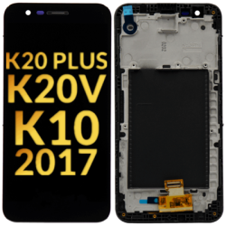 LG K10 2017 / K20 / K20 Plus LCD Assembly w/Frame