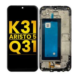 LG ARISTO 5/K31/Q31 LCD Assembly W/Frame